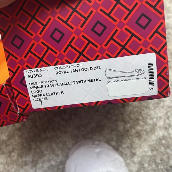 TORY BURCH
Minnie Travel leather ballet flats - Picture 10 of 12